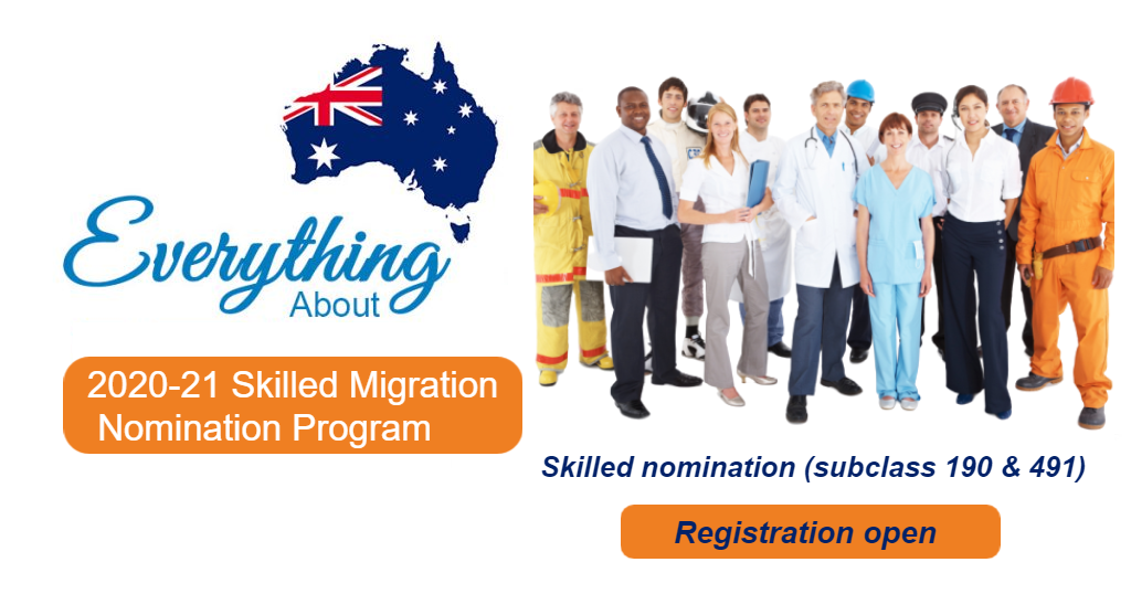 Skilled Migration Visa Nomination Program 2020 21