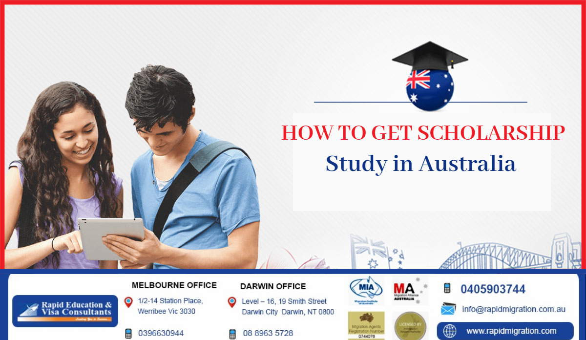 how to get scholarship for phd in australia